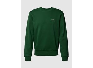 3666354915468 - LACOSTE Pullover Herren Baumwolle grün Uni & Uninah