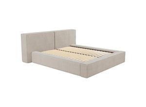 3666471039382 - Bett mit Bettkasten - 160 x 200 cm - Cord - Beige - timano von Pascal Morabito