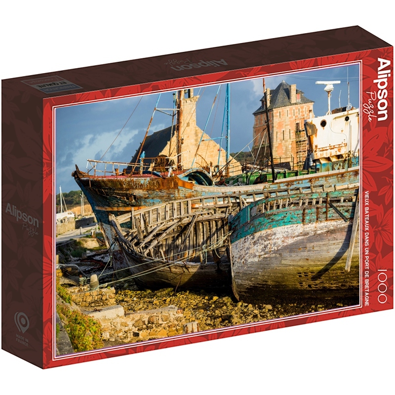 3667232500950 - Puzzle mit 1000 Teilen Bateaux Port Bretagne