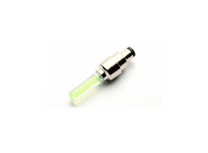 3683080288833 - Shop-story - 2er-Set LED-Ventile für Fahrrad- Motorrad- Autoräder Grün - Vert