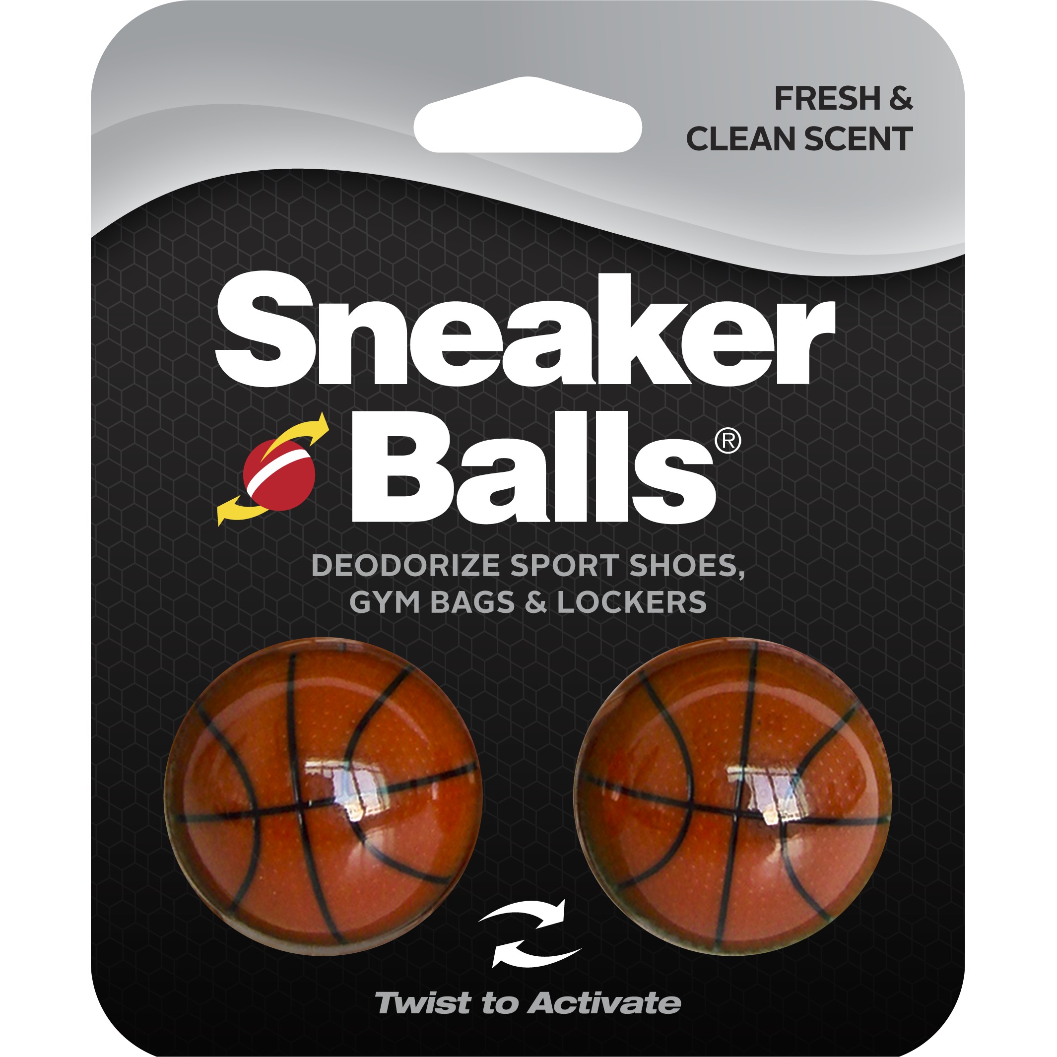 3700006202220 - Set aus 2 Duftkugeln Sneakerballs Basket Ball