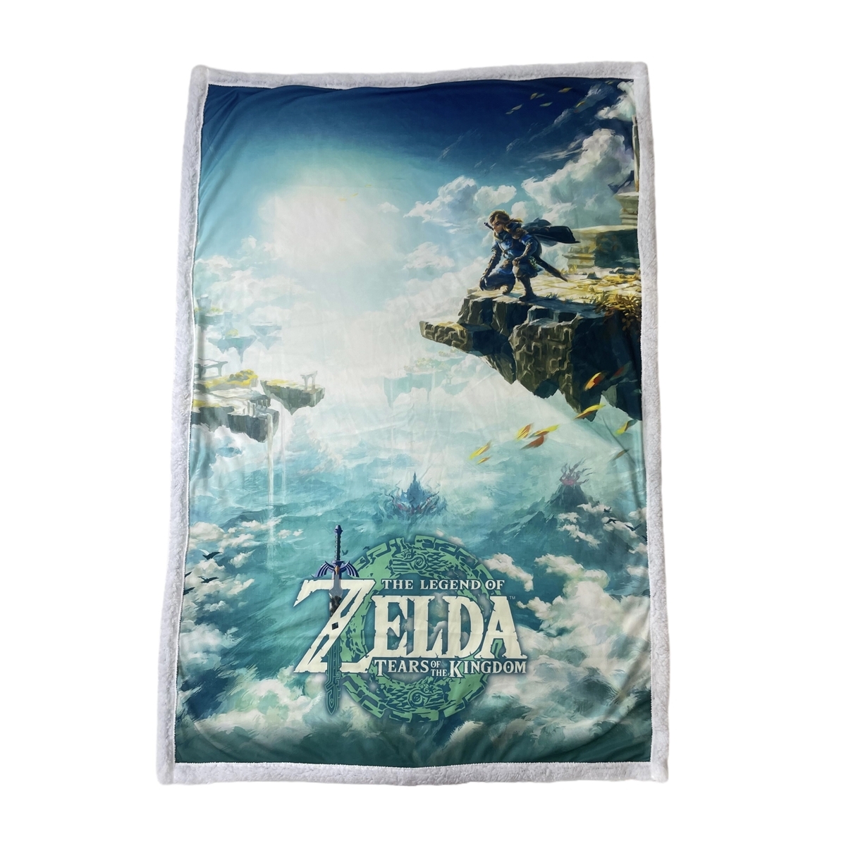 3700043313811 - Sherpa-Decke für Kinder Zelda Sky Totk 3700043313811 - Sherpa-Decke für Kinder Zelda Sky Totk