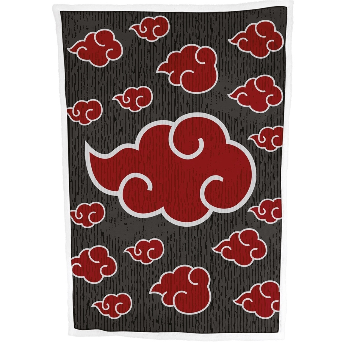 3700043313880 - Sherpa-Decke für Kinder Naruto Akatsuki Cloud