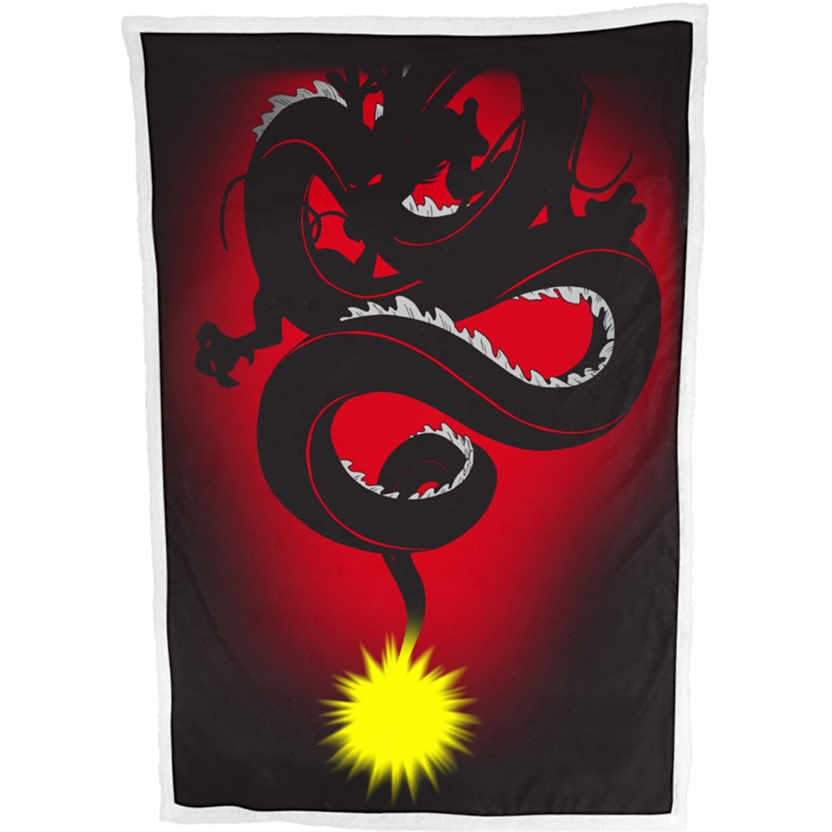 3700043314740 - Sherpa-Decke für Kinder Dragon Ball Shenron