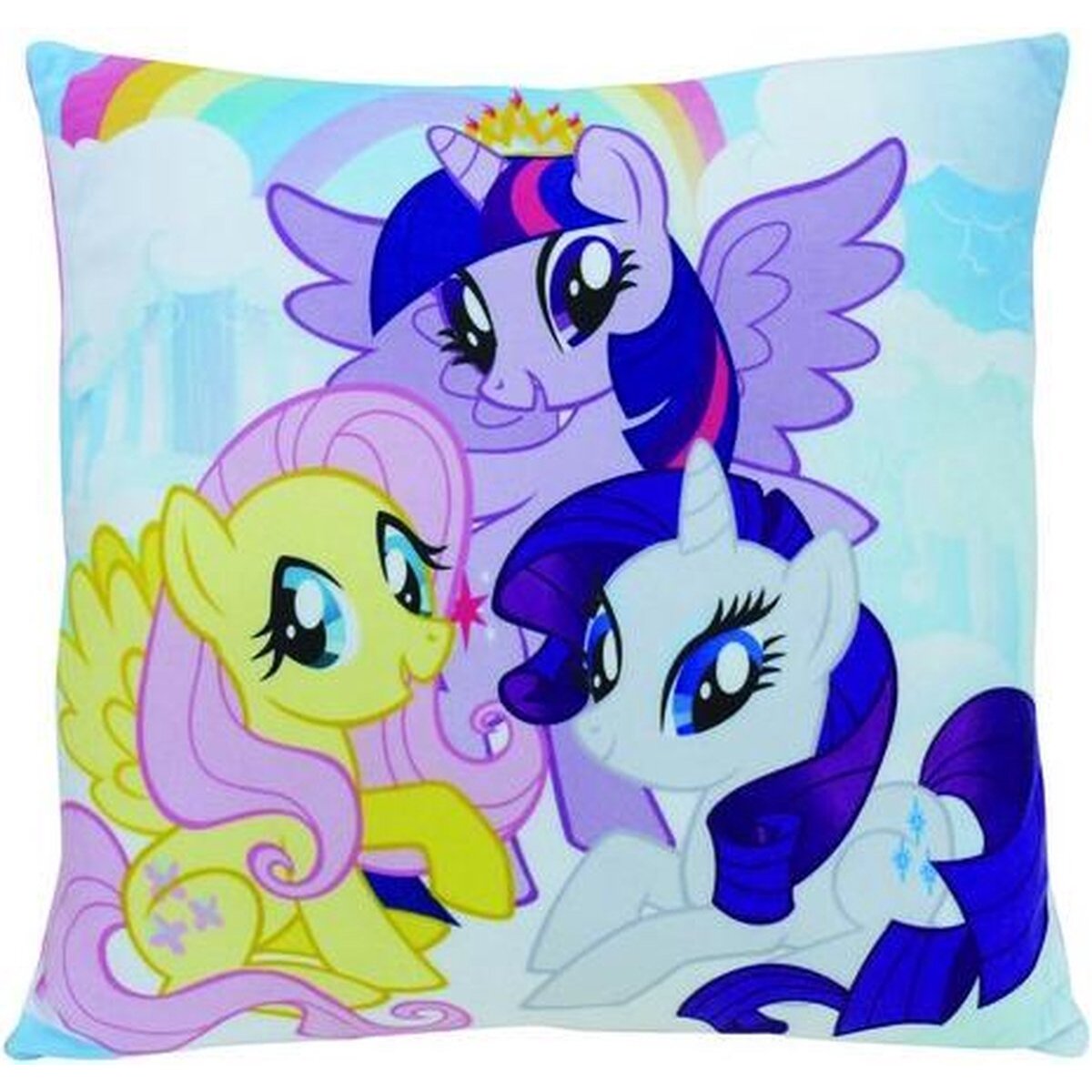 3700057125301 - Bedrucktes quadratisches Kissen Kind Jemini My Little Pony