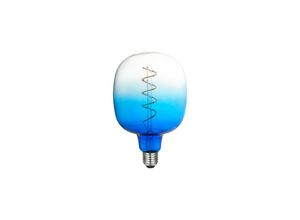 3700088709631 - Blaue dekorative LED-Glühbirne - 4 W - 140 Lumen - 2500 K - E27 - Bleu