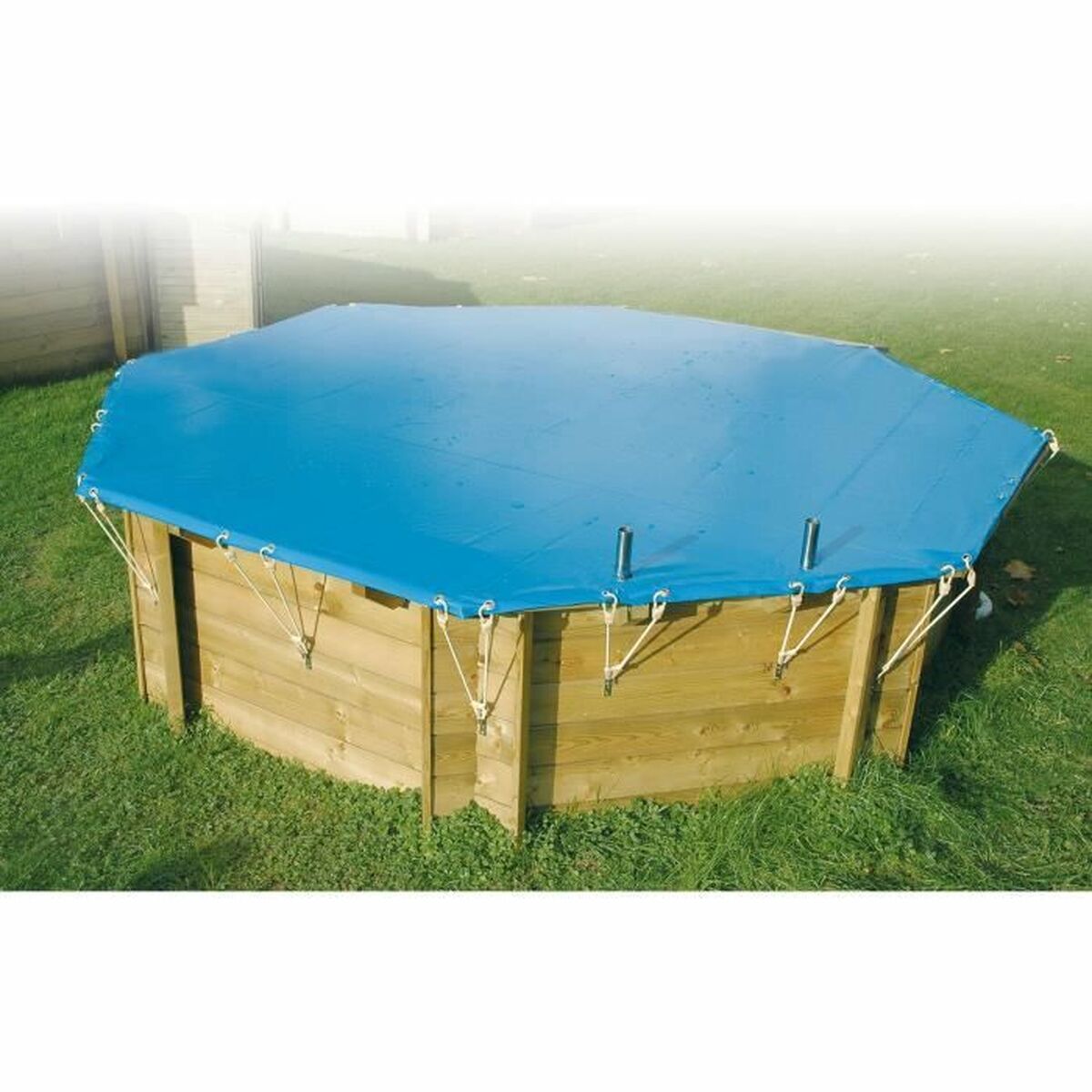 3700151482300 - Poolabdeckung Ubbink Blau 400 x 610 cm