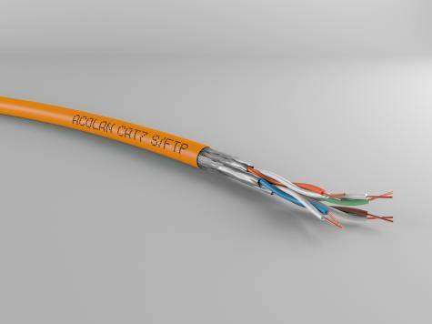 3700223653737 - ACOME ACOLAN 1000 S FTP Cat7 LSOH Orange Duplex 2x(4x2xAWG23 1) FRNC-C Tr500m Cca (Inhalt 500 Stück) 3700223653737 - ACOME ACOLAN 1000 S FTP Cat7 LSOH Orange Duplex 2x(4x2xAWG23 1) FRNC-C Tr500m Cca (Inhalt 500 Stück)