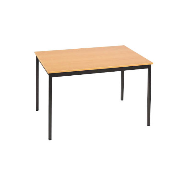 3700245505366 - Schreibtisch 76RHN 74cm (H) 70x60cm (BxT) rechteckig buche   Schwarz 3700245505366 SODEMATUB