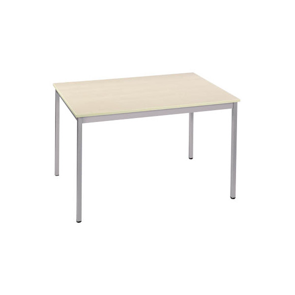 3700245505632 - Schreibtisch 147REA 74cm (H) 140x70cm (BxT) rechteckig ahorn   alu 3700245505632 SODEMATUB