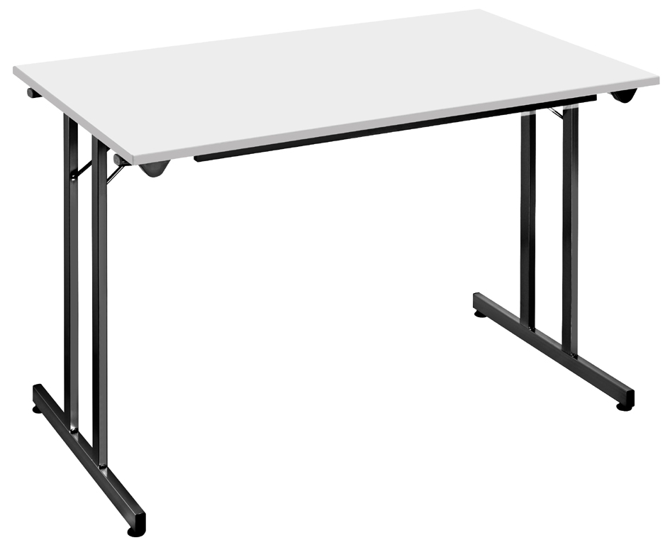 3700245507520 - Klapptisch TPMU126GN 1200 x 600 mm grau schwarz