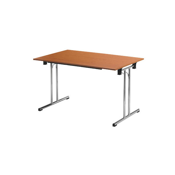 3700245507926 - Schreibtisch TPCH147M 74cm (H) 140x70cm (BxT) rechteckig kirschbaum   chrom 3700245507926 SODEMATUB