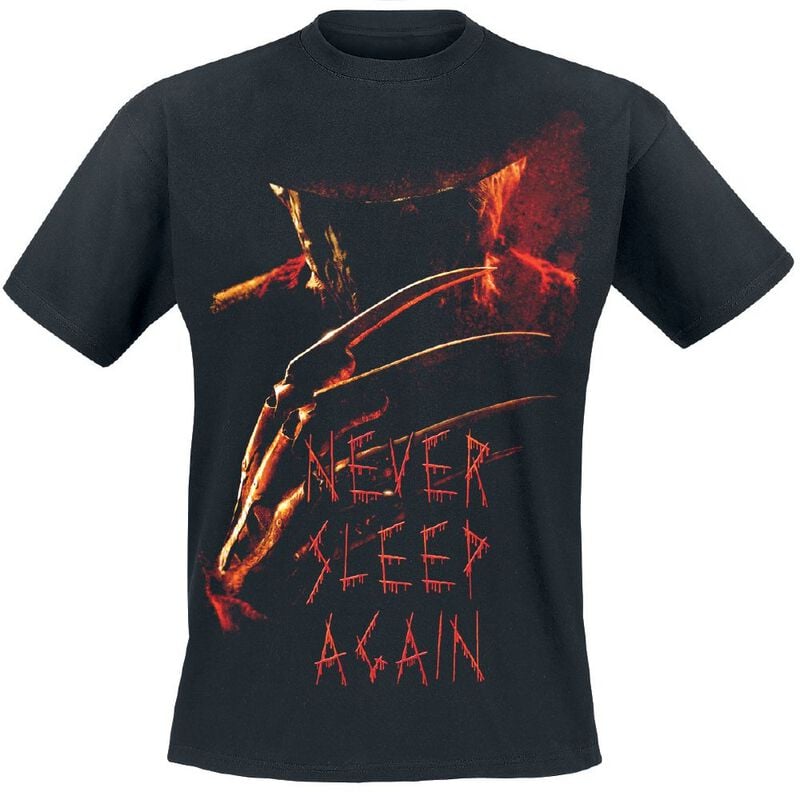 3700334708074 - Never Sleep Again Poster T-Shirt schwarz in S