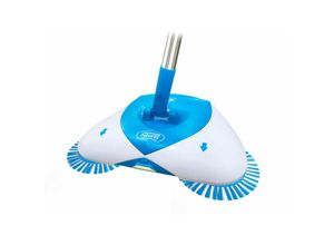 3700421909391 - Besen mit rotierenden Bürsten - VENTEO - HURRICANE SPIN BROOM™ - Blau und Weiß - Erwachsene - Leicht und kabellos