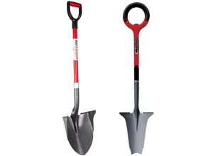 3700421914302 - Root Slayer® Radius Garden Wurzelspaten + Schaufel mit Stiel Root Slayer Set Root Assassin