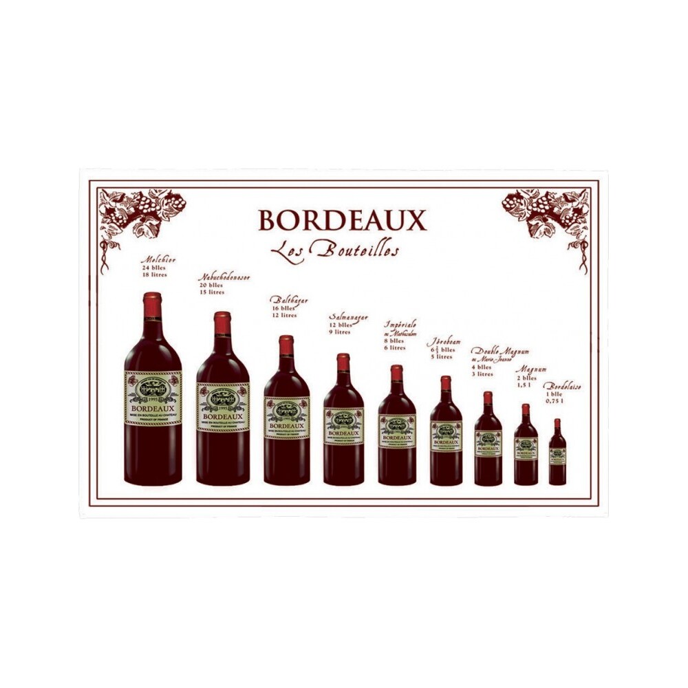 3700431601568 - Geschirrtuch - Flaschen bordeaux Winkler