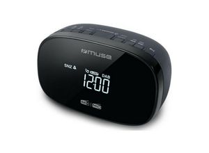 3700460207199 - schwarzes Doppelweckerradio - m150cdb - muse 3700460207199 - schwarzes Doppelweckerradio - m150cdb - muse