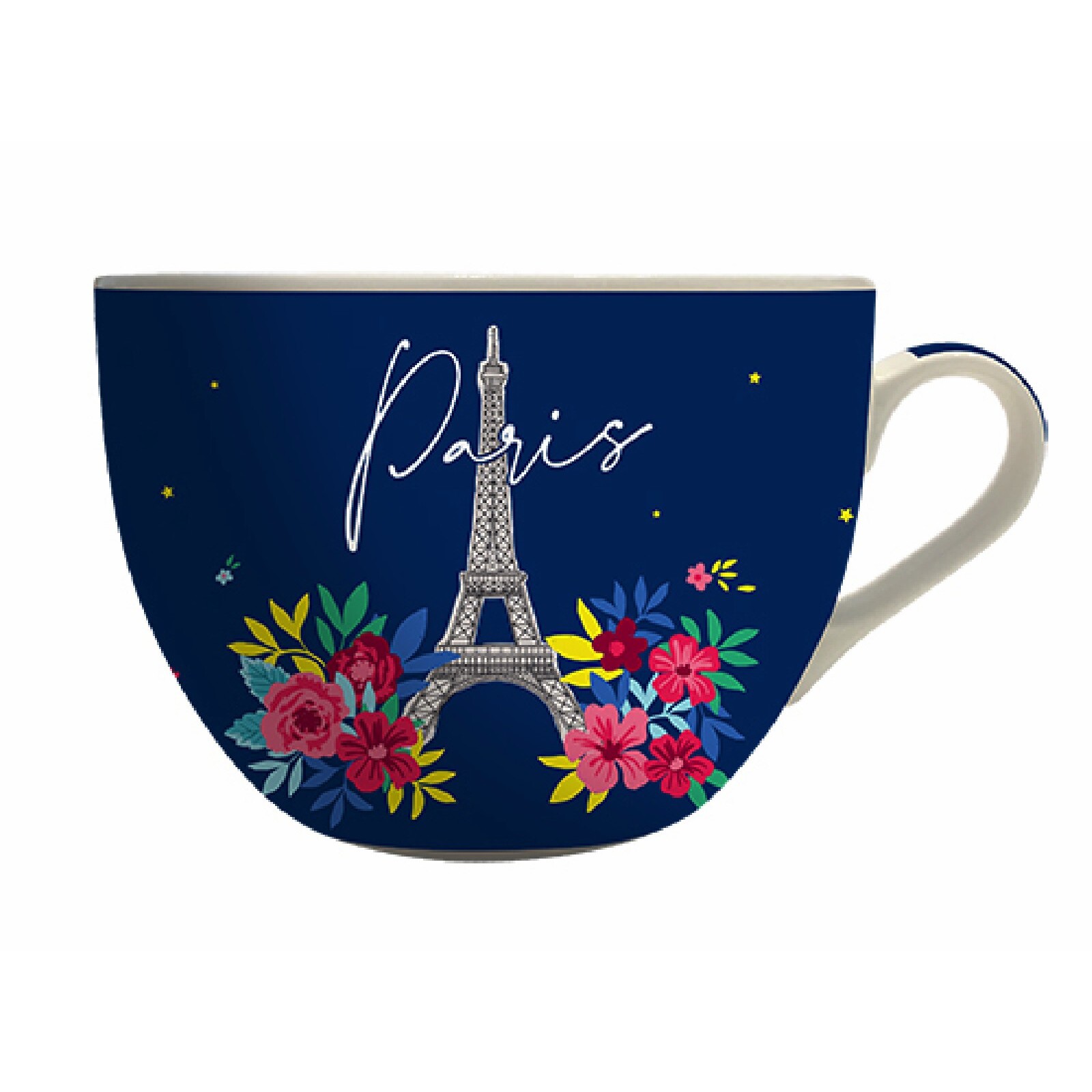 3700572745039 - Tasse mit Henkel Paris En Fleurs Bleu