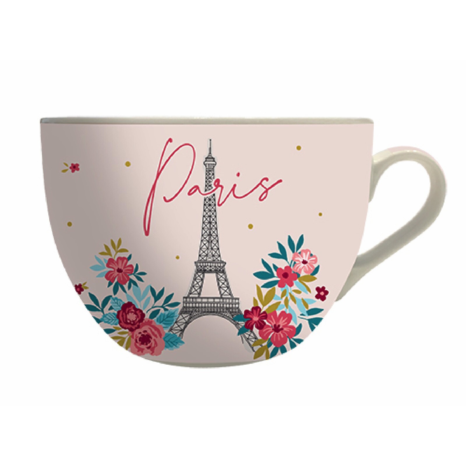 3700572745046 - Tasse mit Henkel Paris En Fleurs Rose 3700572745046 - Tasse mit Henkel Paris En Fleurs Rose