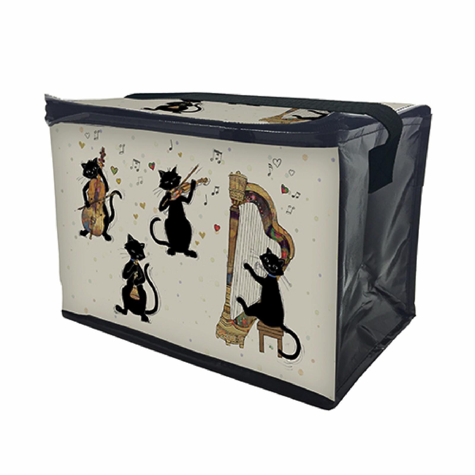 3700572750453 - Mini-Kühlbox Katzen Musik Bug Art 3700572750453 - Mini-Kühlbox Katzen Musik Bug Art