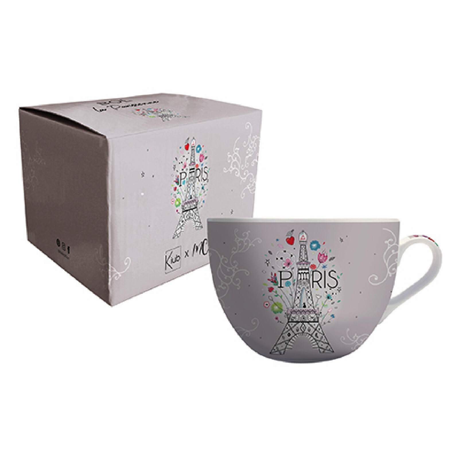 3700572753324 - Tasse La Parisienne Gris Te
