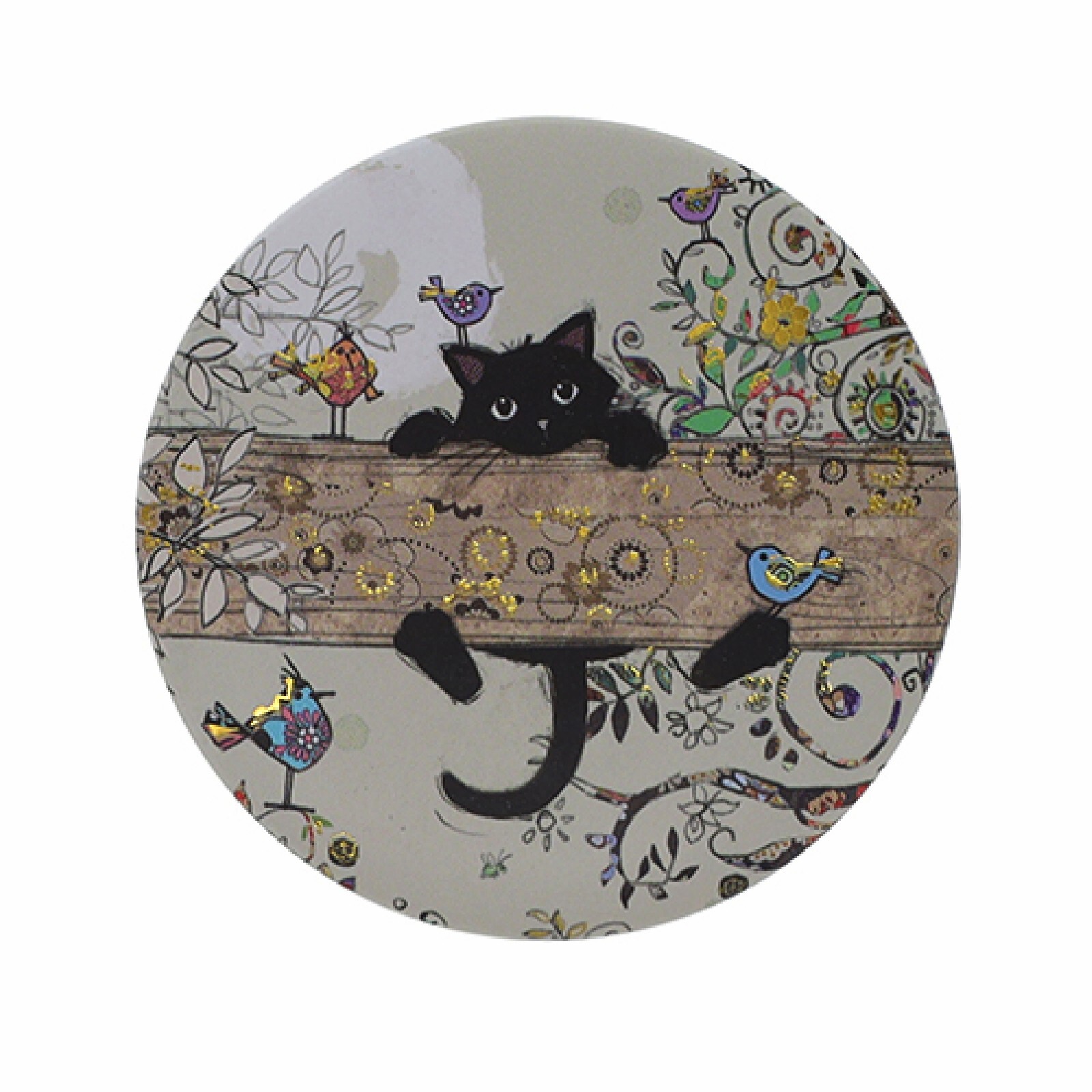 3700572762432 - Runder Magnet Kätzchen Zweig Bug Art 3700572762432 - Runder Magnet Kätzchen Zweig Bug Art