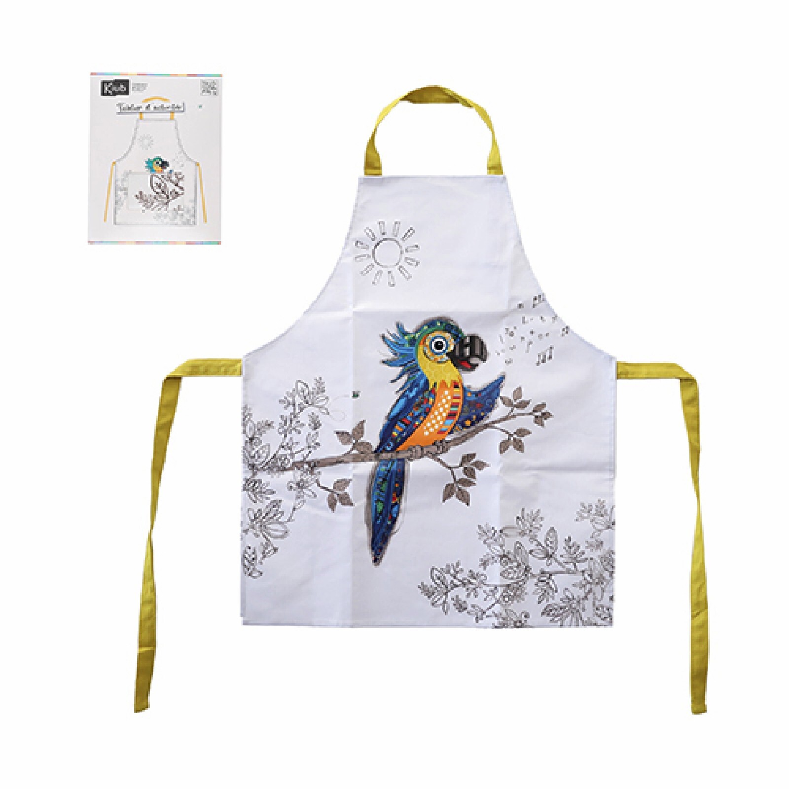 3700572764405 - Schürze Aktivitäten Papagei Kind Kook