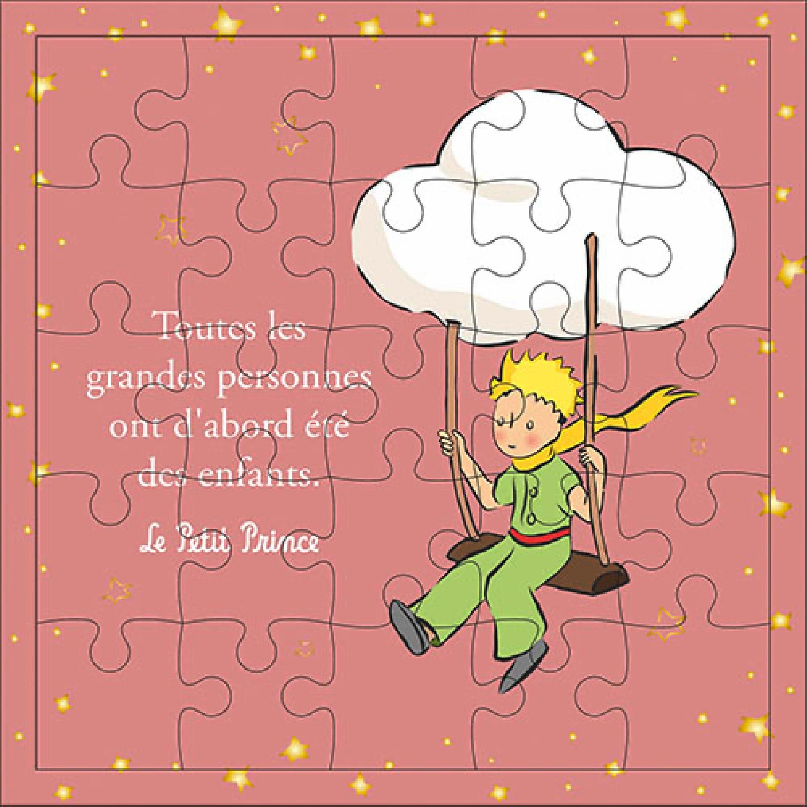 3700572772912 - Wolken-Puzzlekarte Le Petit Prince 3700572772912 - Wolken-Puzzlekarte Le Petit Prince