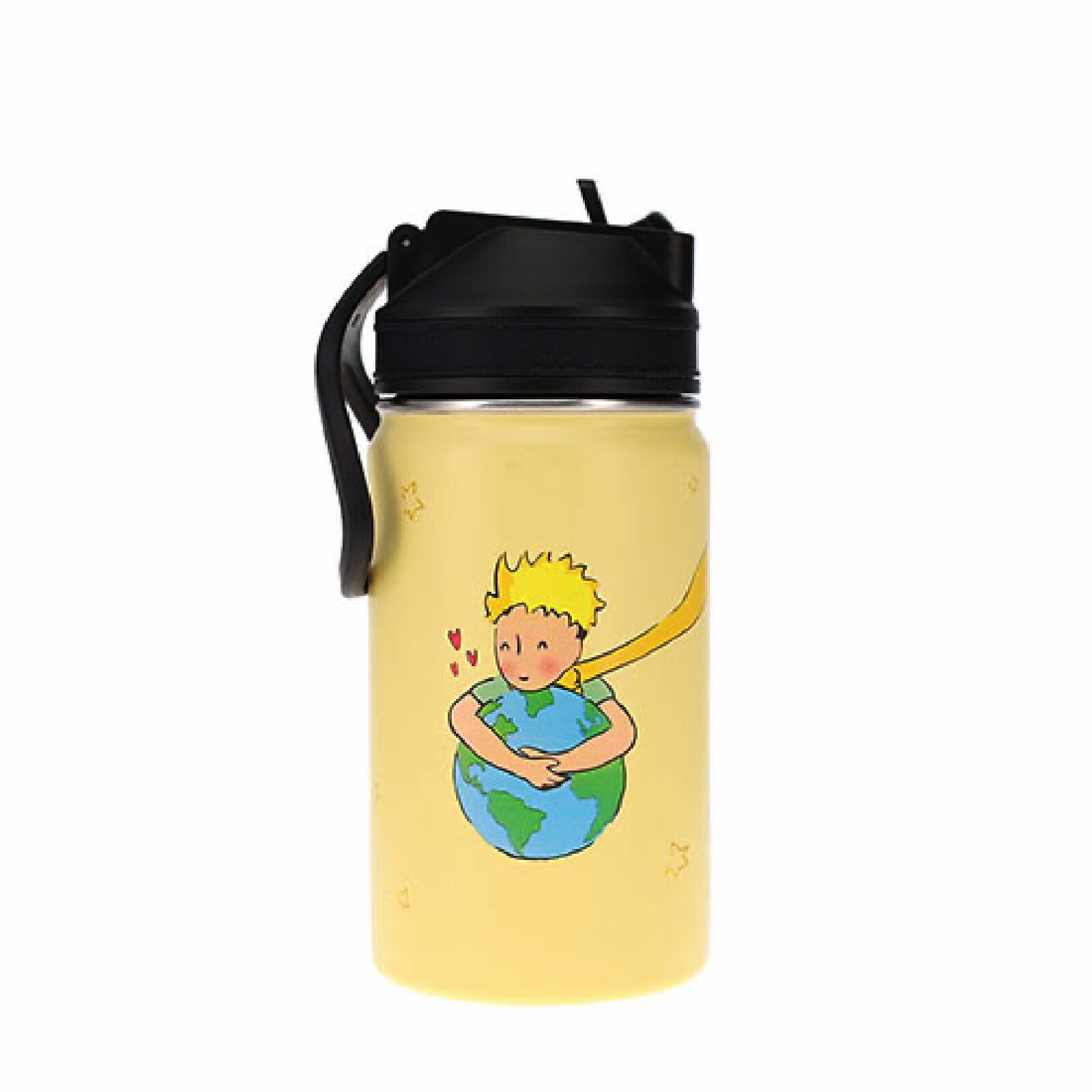 3700572773087 - Trinkflasche mit Strohhalm Planet das kleine prince Kind Kiub