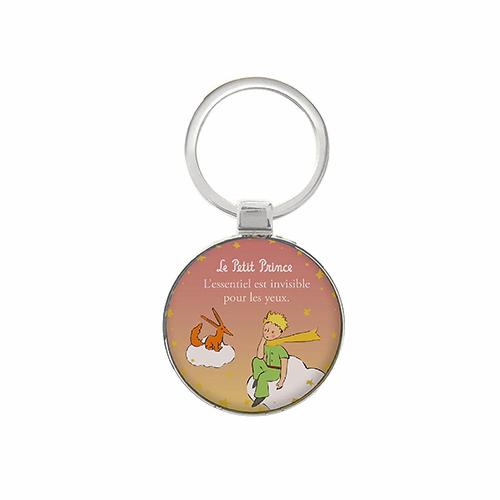 3700572773865 - Runder Schlüsselanhänger Le Petit Prince Renard Nuage