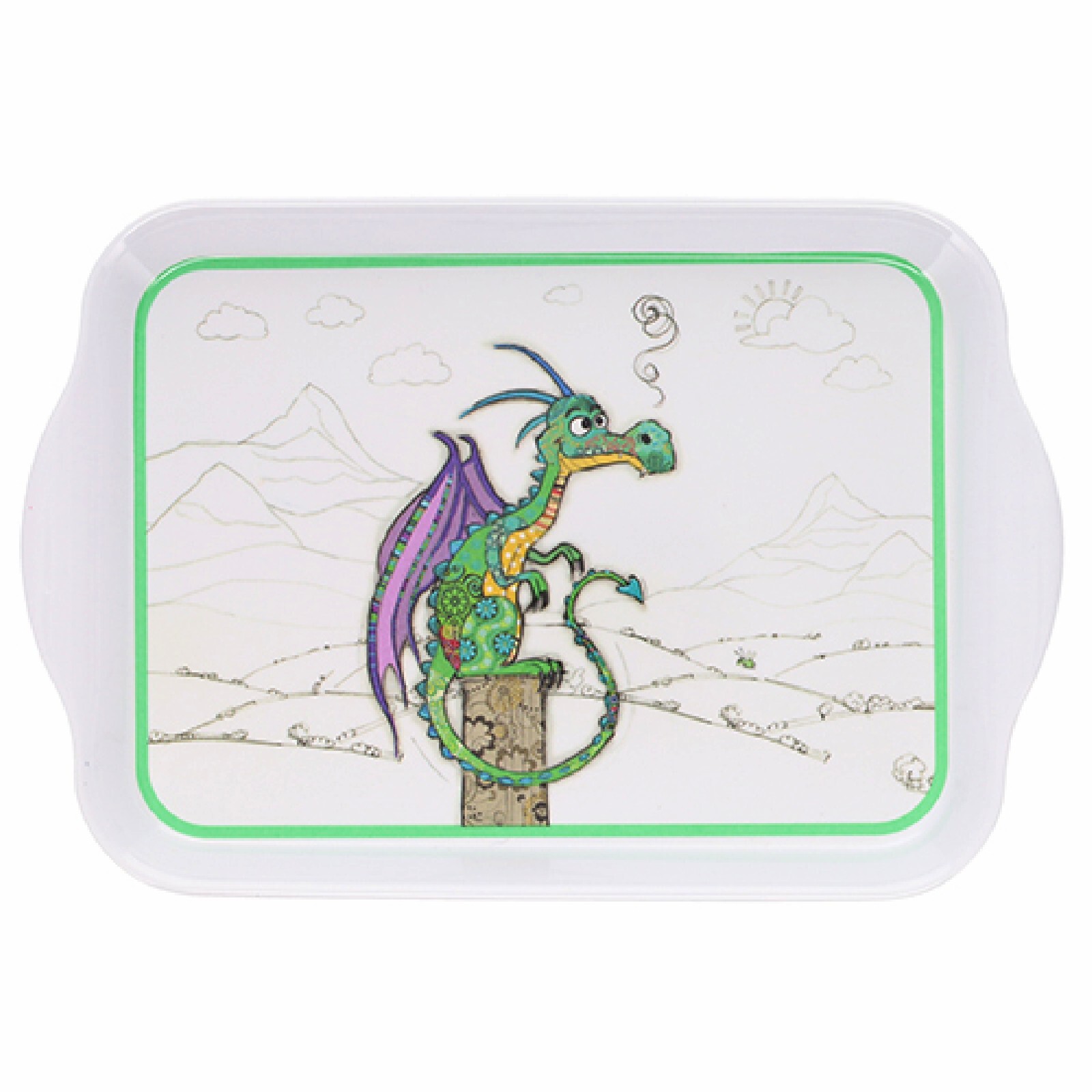 3700572779256 - Melamin-Drachen-Tablett Kook PM 3700572779256 - Melamin-Drachen-Tablett Kook PM