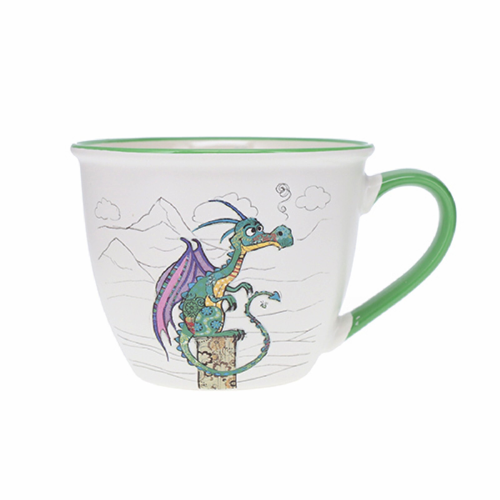3700572779416 - Timbale-Schale mit Henkel Drache Kind Kook