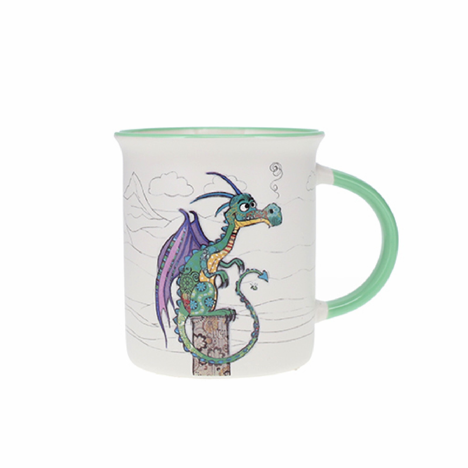 3700572779546 - Timbale-Becher gerade Drachen Kind Kook M 3700572779546 - Timbale-Becher gerade Drachen Kind Kook M