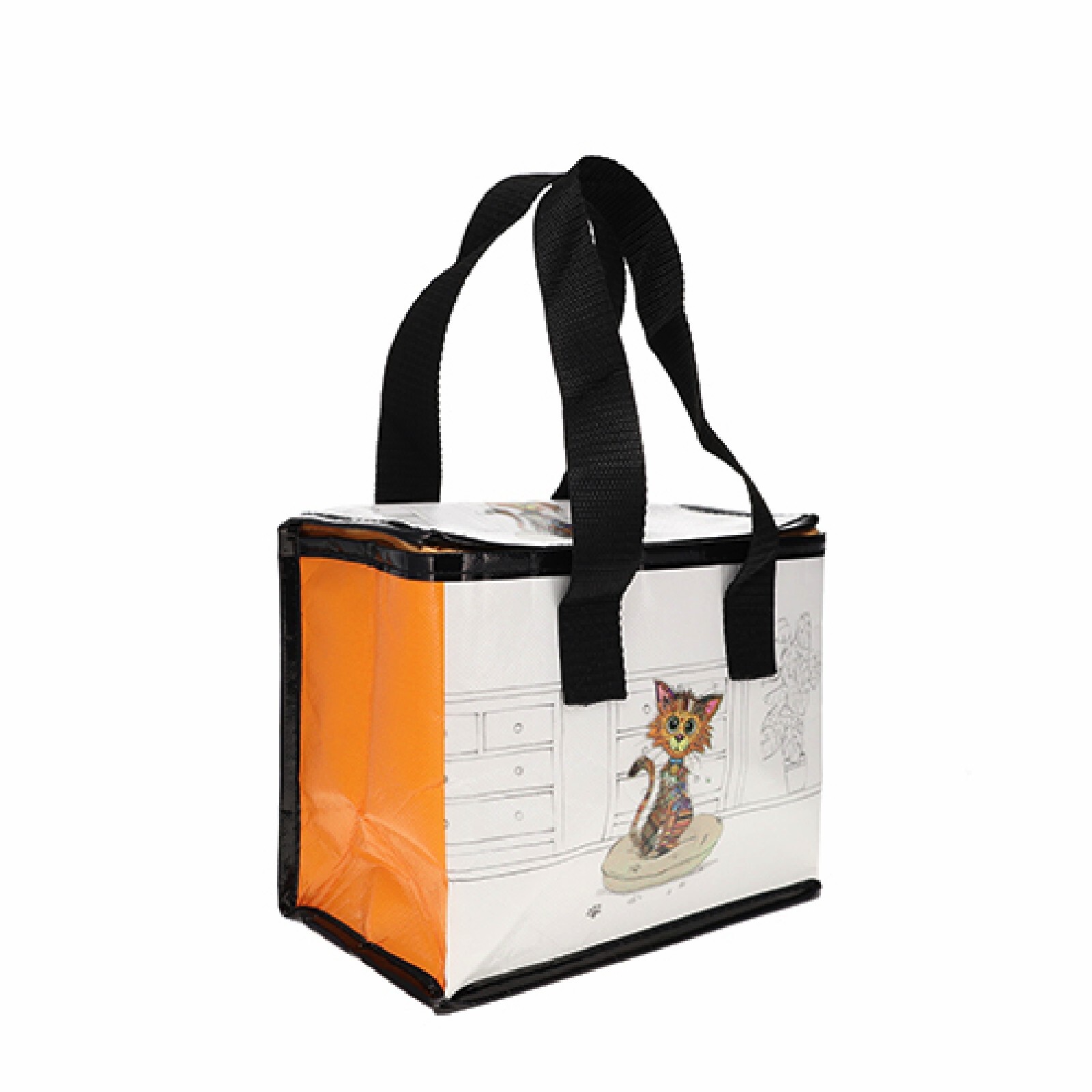 3700572780146 - Mini Isotherme Snack-Tasche Katze niedlich Kind Kook
