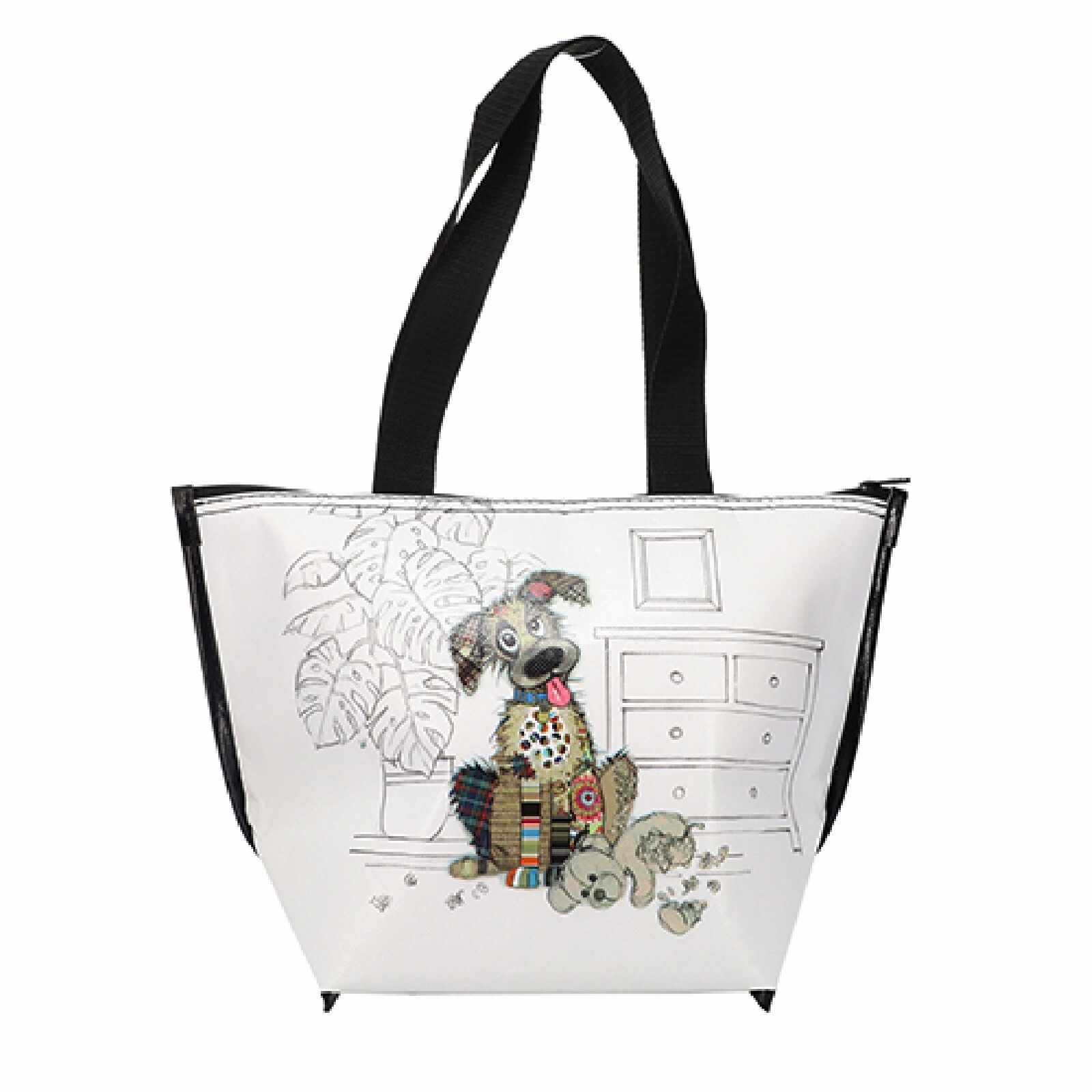 3700572780184 - Recycelte Kühltasche Trapez Hund Kook PM 35 cm