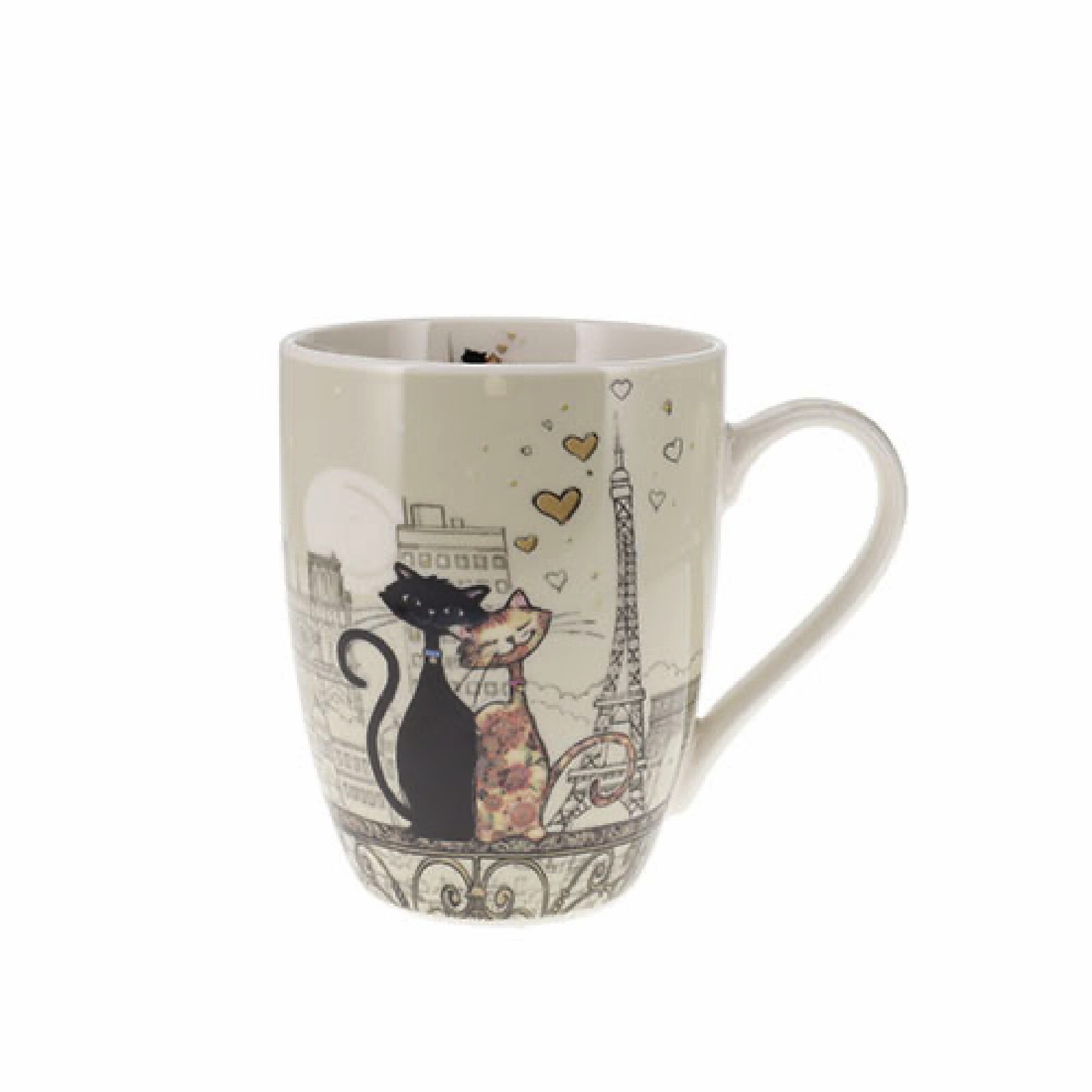 3700572784199 - Abgerundete Tasse + Schachtel Art Paris Amoureux