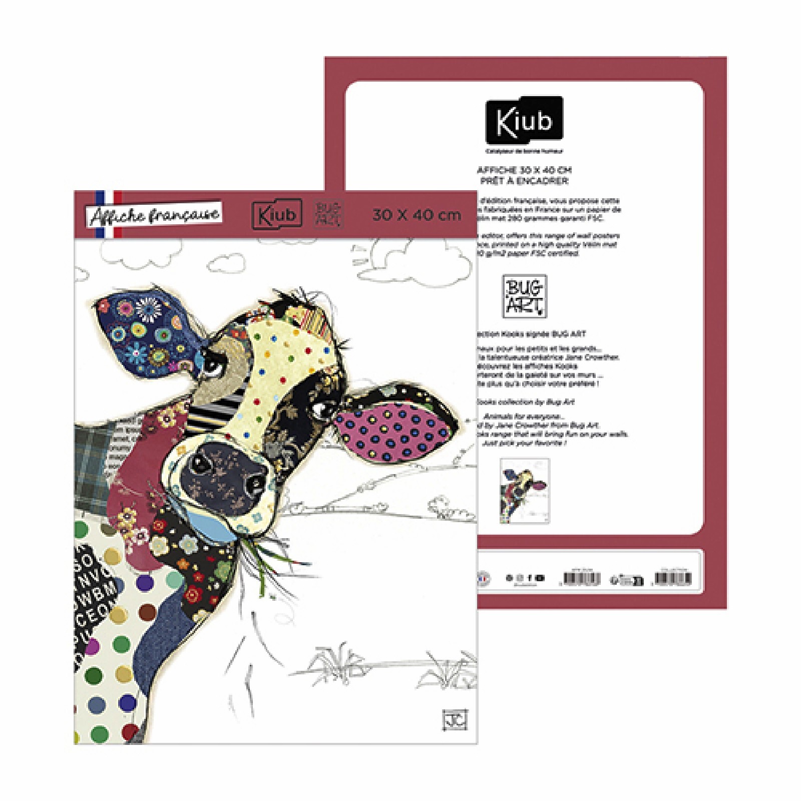 3700572786568 - Poster Kook Vache
