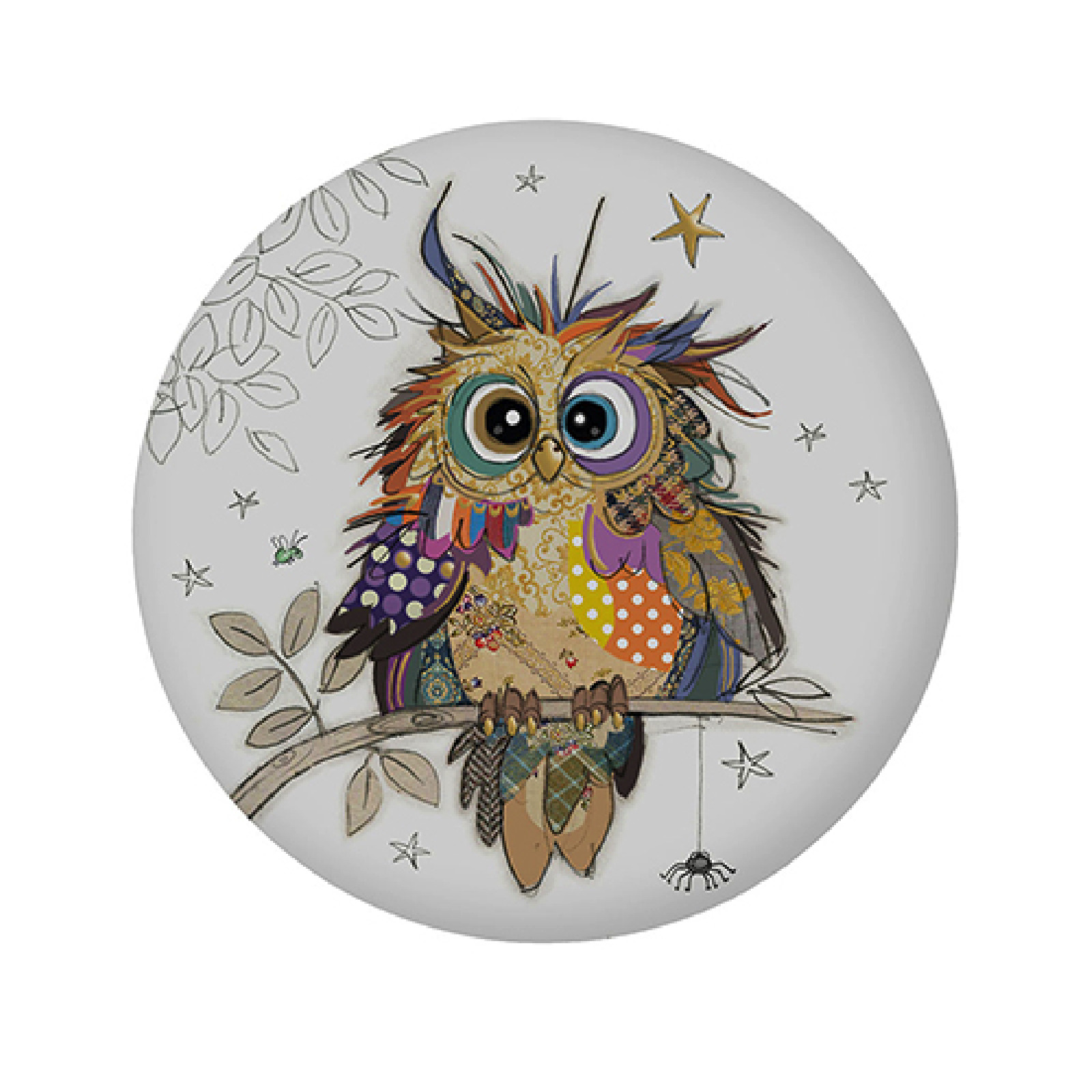 3700572793153 - Runder Magnet Kook Bébé Chouette