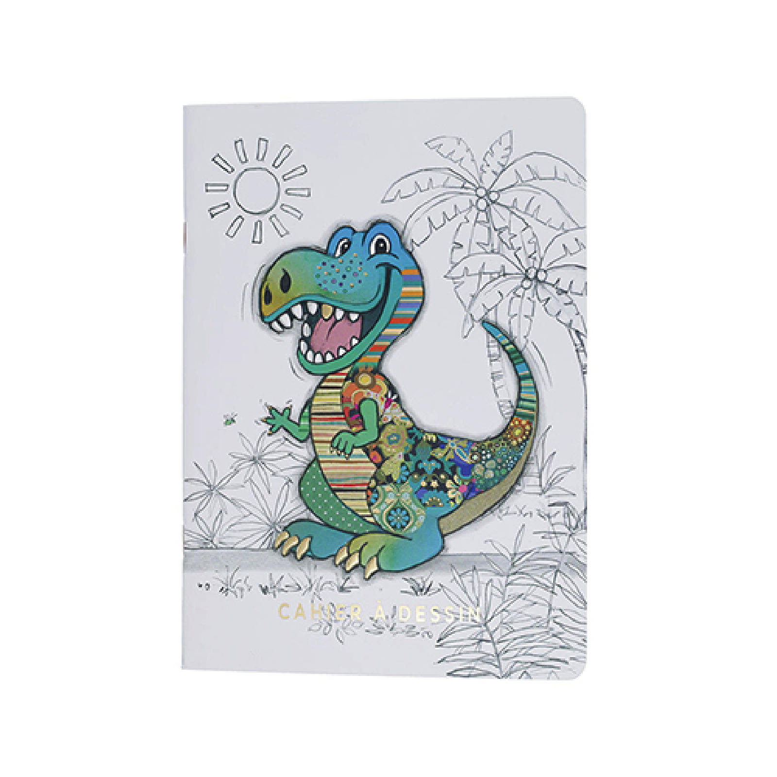 3700572793696 - Zeichenheft a5 Kook Enfants Dino 3700572793696 - Zeichenheft a5 Kook Enfants Dino