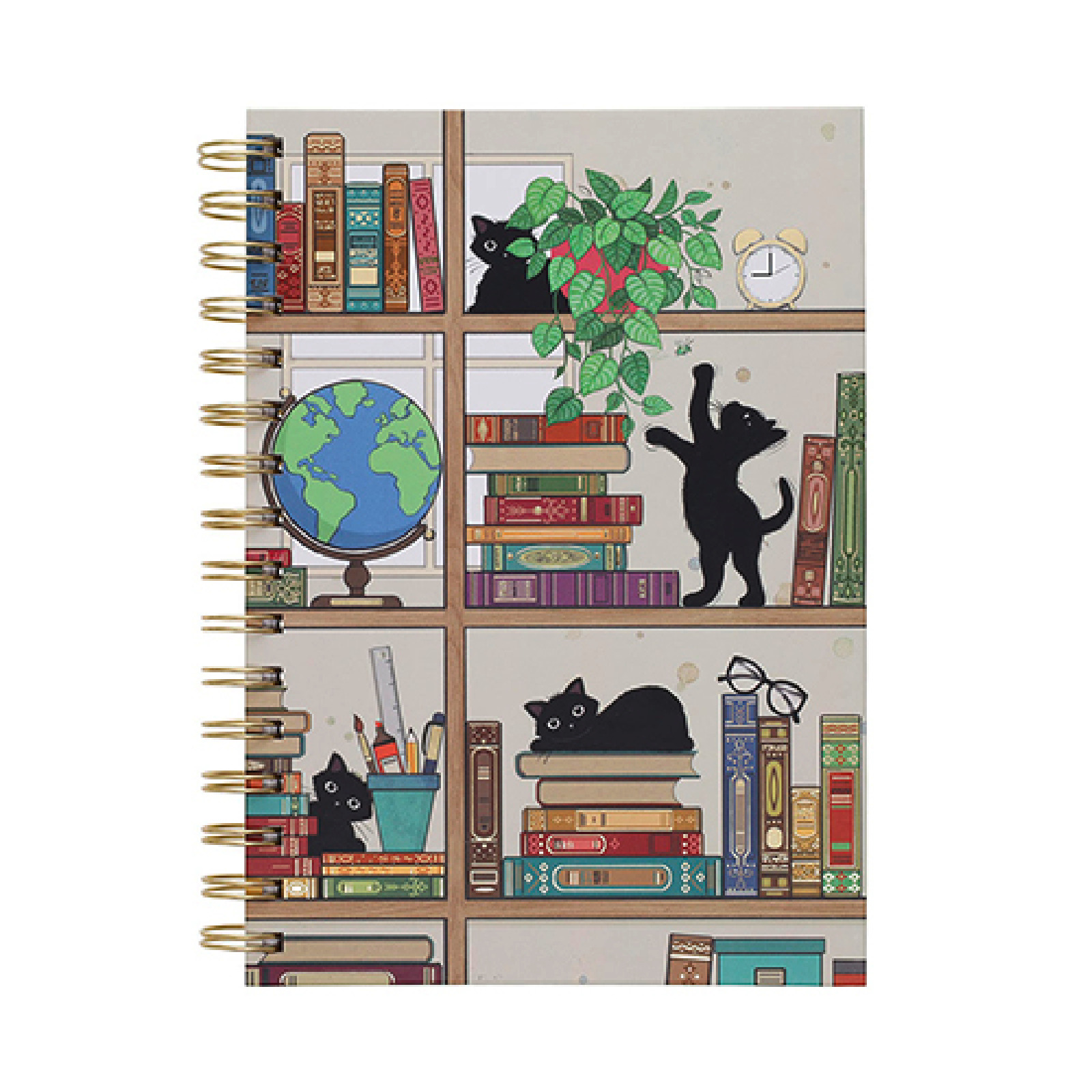 3700572800868 - A5-Spiralheft Katze Bibli Bug Art 3700572800868 - A5-Spiralheft Katze Bibli Bug Art