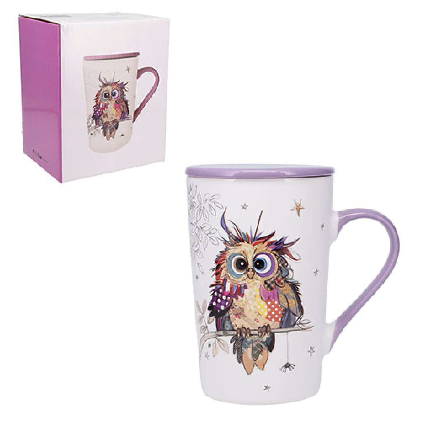 3700572801117 - Mug Tisanière Konisch Matt Baby Eule Kook