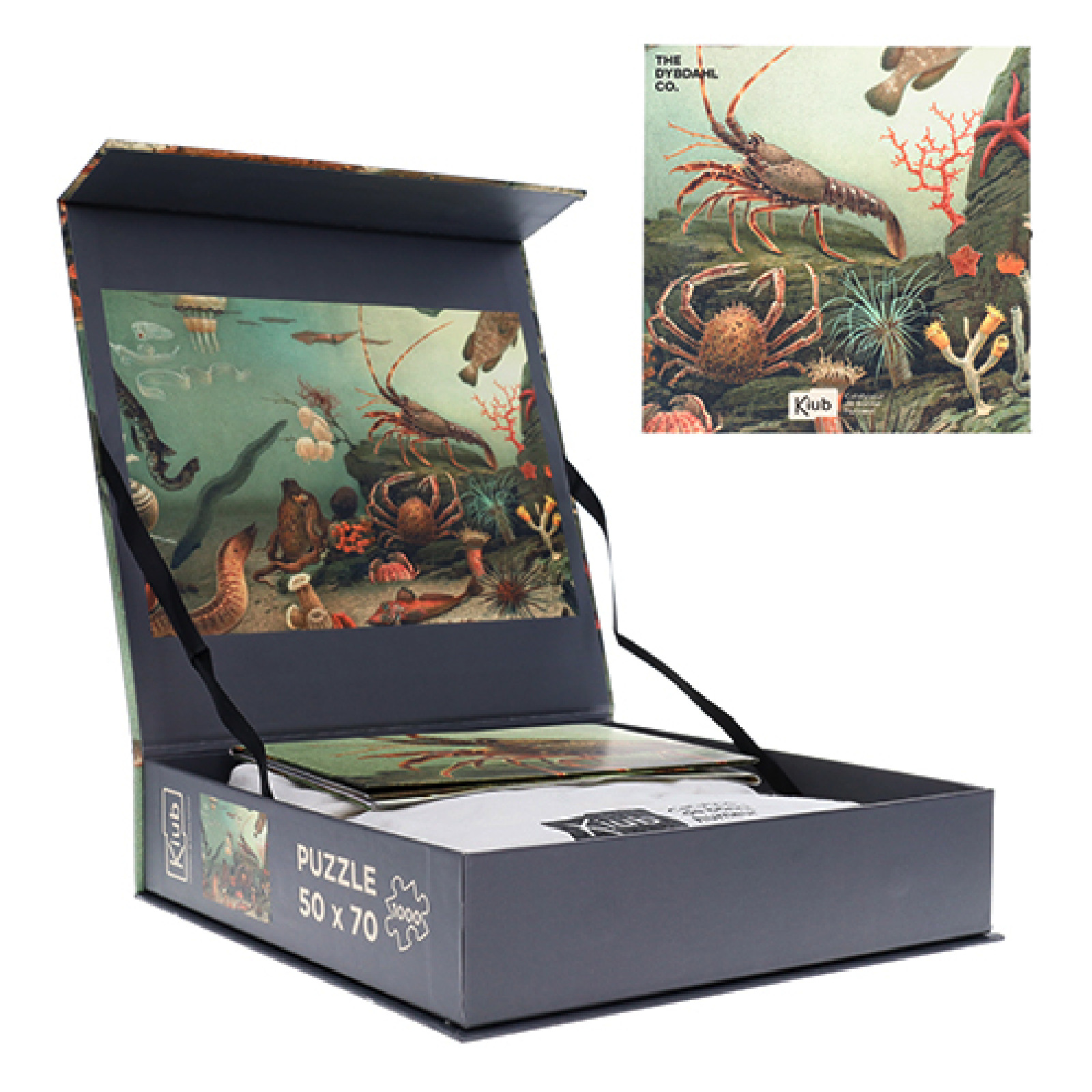 3700572803043 - 1000 Teile Puzzle mit Beutel Meerestiere The Dybdahl 3700572803043 - 1000 Teile Puzzle mit Beutel Meerestiere The Dybdahl
