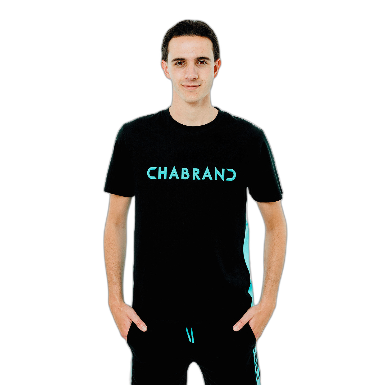 3700654011939 - Bicolores T-Shirt mit Logo Chabrand
