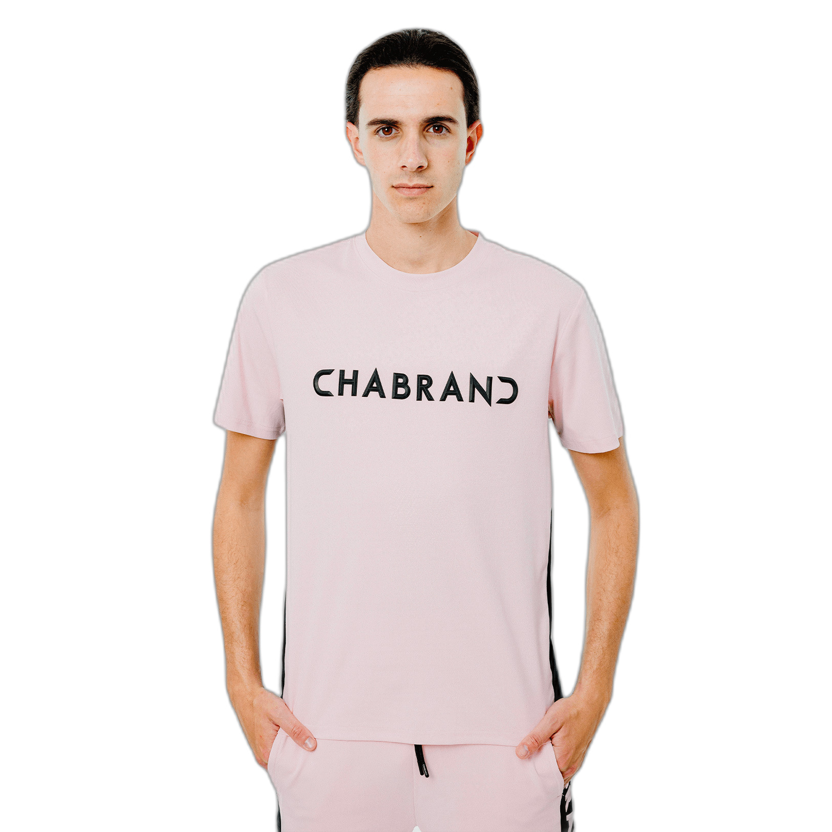 3700654012011 - Bicolores T-Shirt mit Logo Chabrand