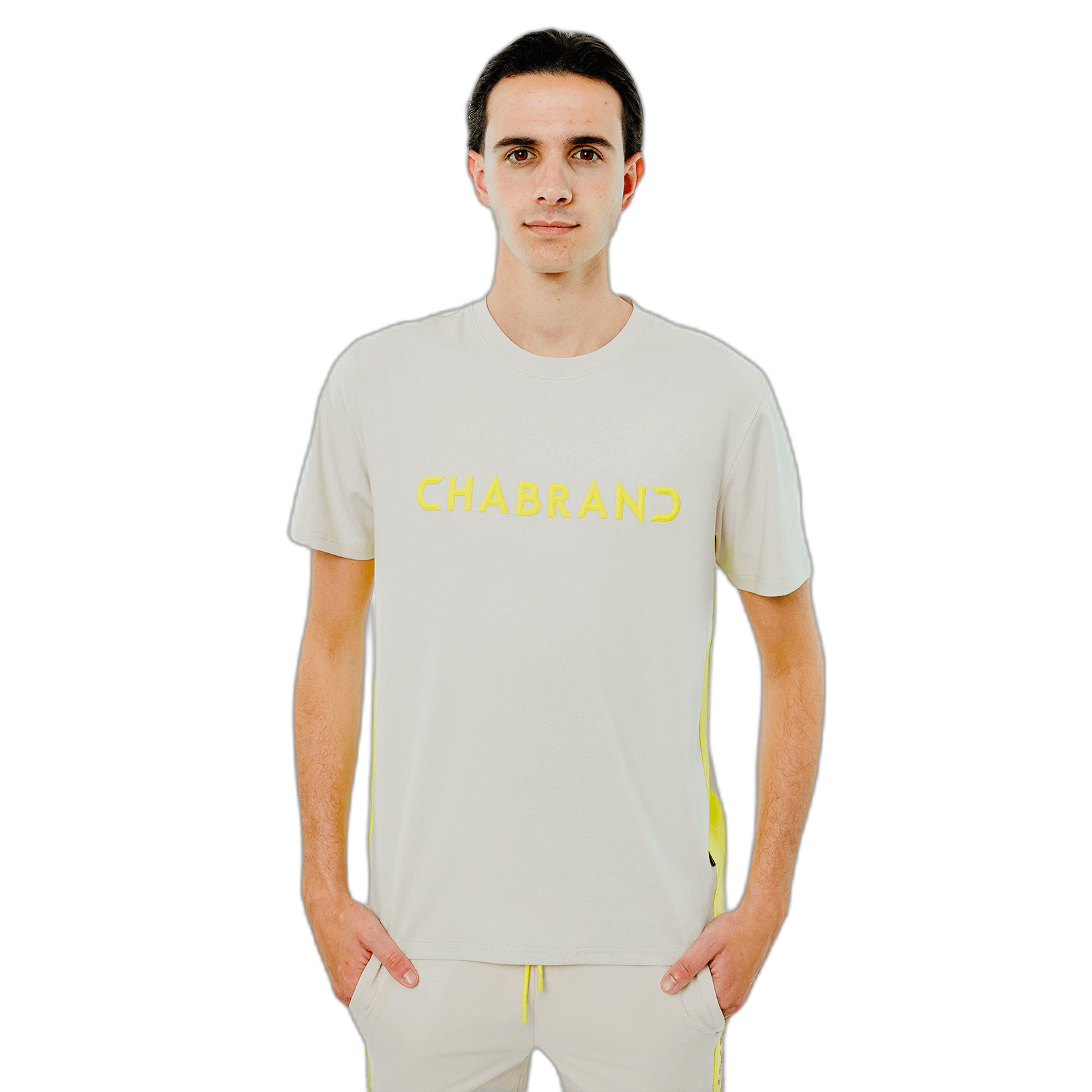 3700654012196 - Bicolores T-Shirt mit Logo Chabrand 3700654012196 - Bicolores T-Shirt mit Logo Chabrand