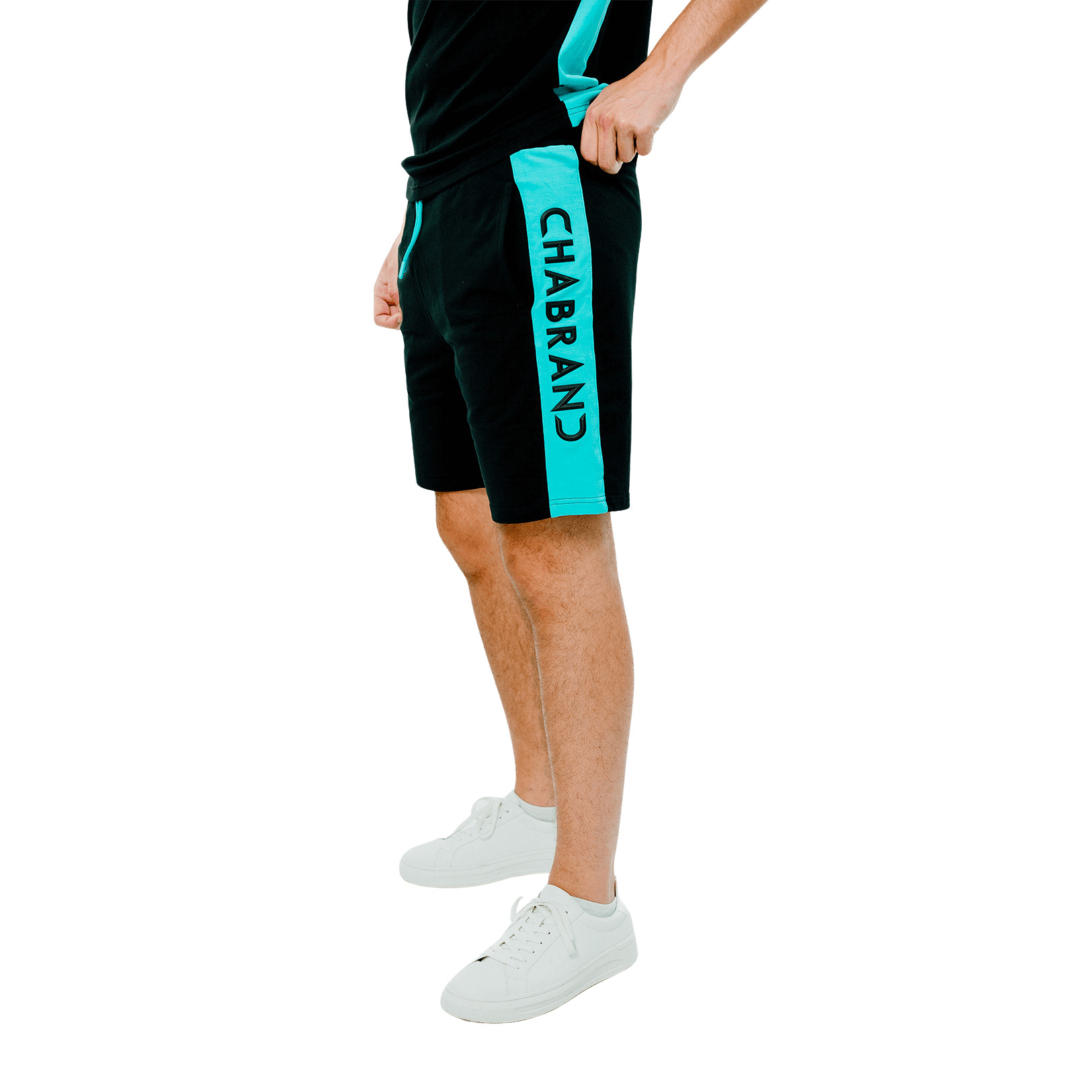 3700654012271 - Bicolor Shorts mit zwei Taschen Chabrand 3700654012271 - Bicolor Shorts mit zwei Taschen Chabrand