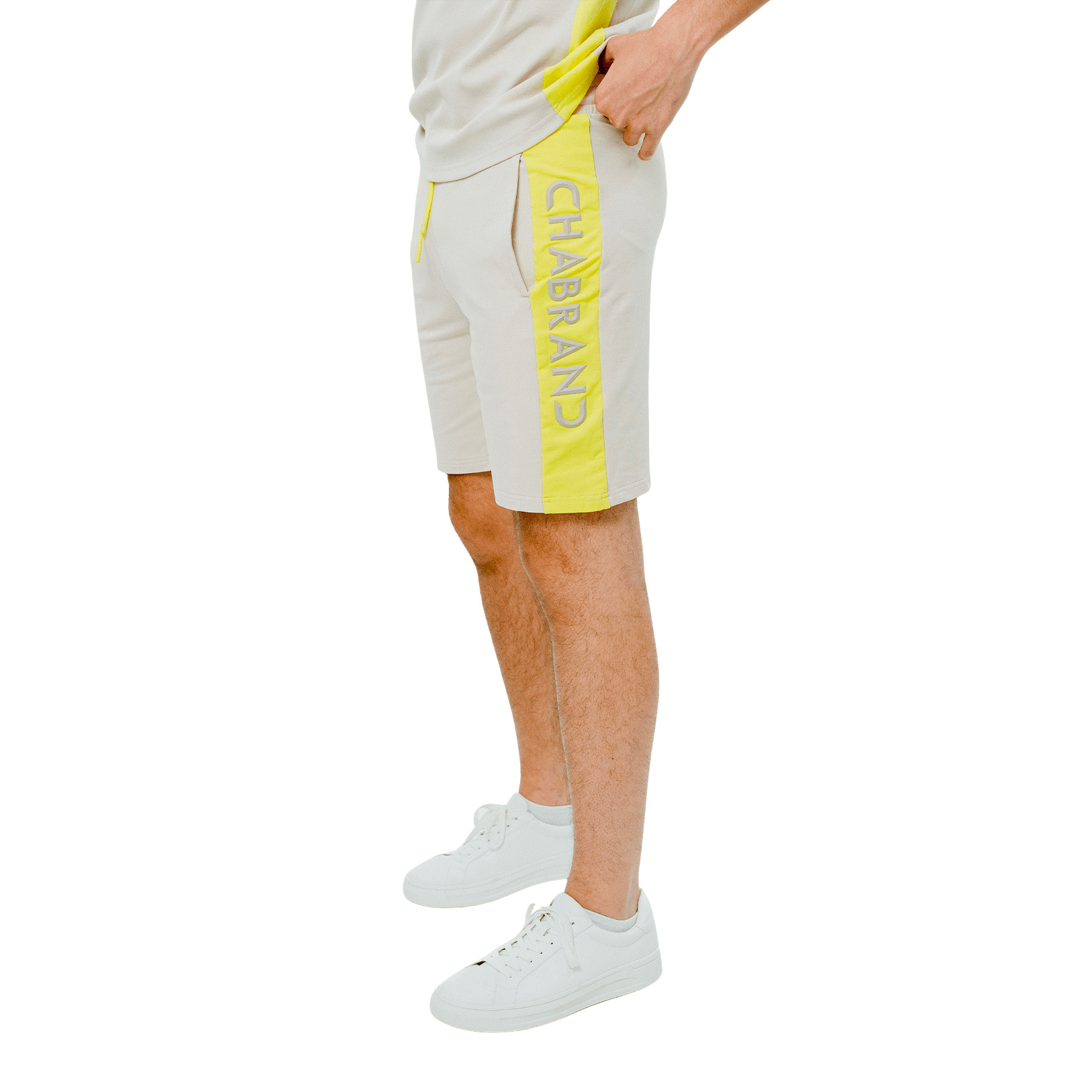 3700654012516 - Bicolor Shorts mit zwei Taschen Chabrand 3700654012516 - Bicolor Shorts mit zwei Taschen Chabrand