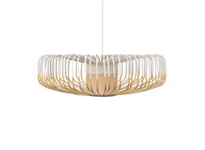 3700663916935 - Bamboo up XXL Pendellampe weiß natur