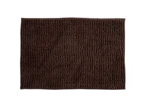 3700703956198 - Badematte Chenille Mikrofaser in schokoladenfarben 40 x 60 cm - MSV