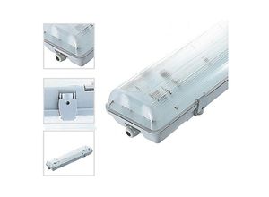 3700710807438 - Arum Lighting - 1M50 wasserdichtes Gehäuse für 2 x LED-Röhren an der Seite